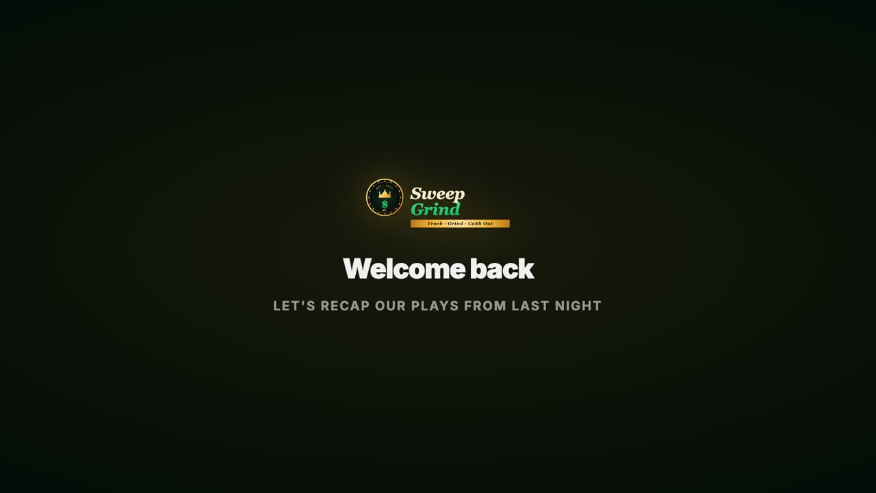 SweepGrind daily rewards tracker