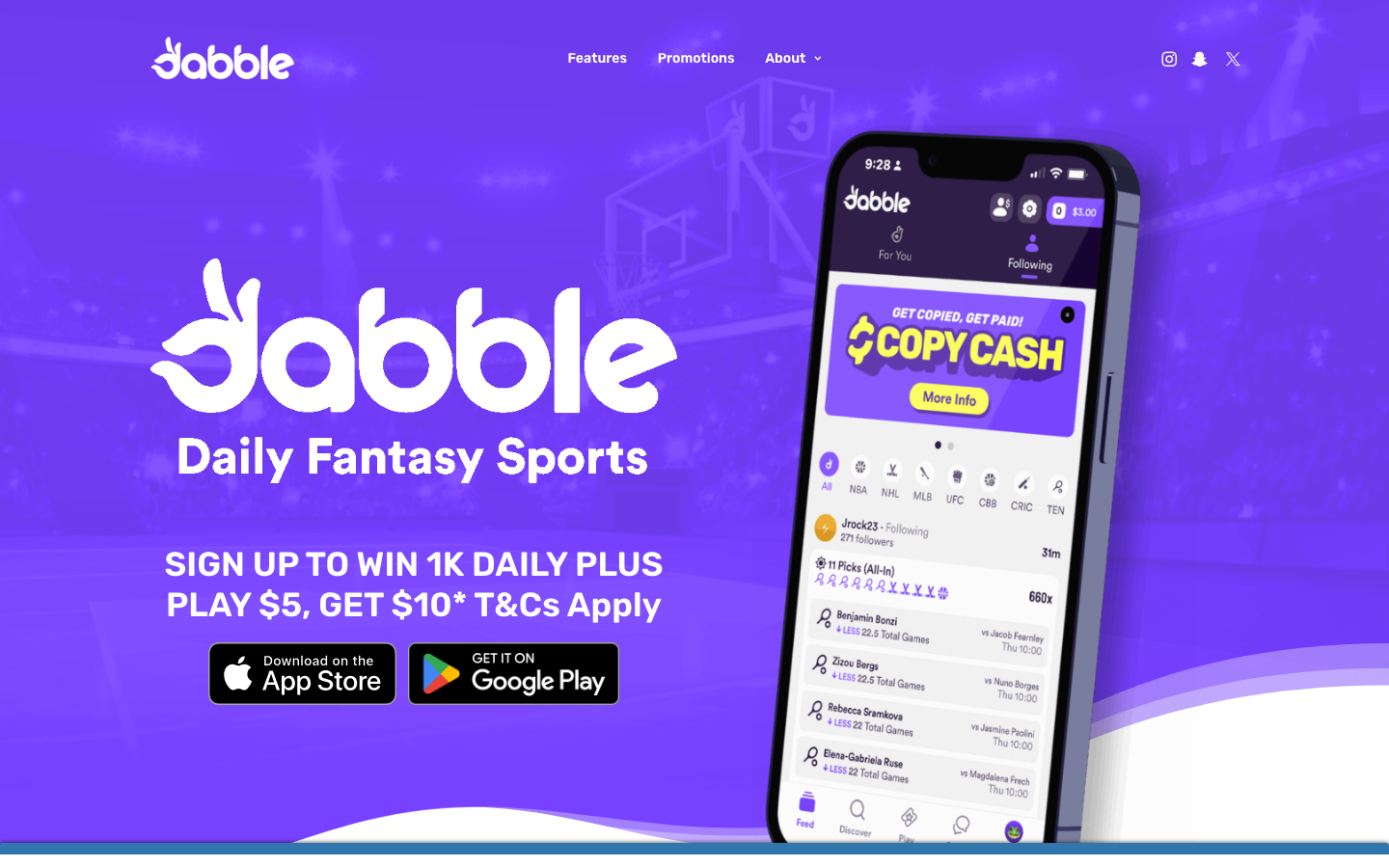 Dabble sportsbook