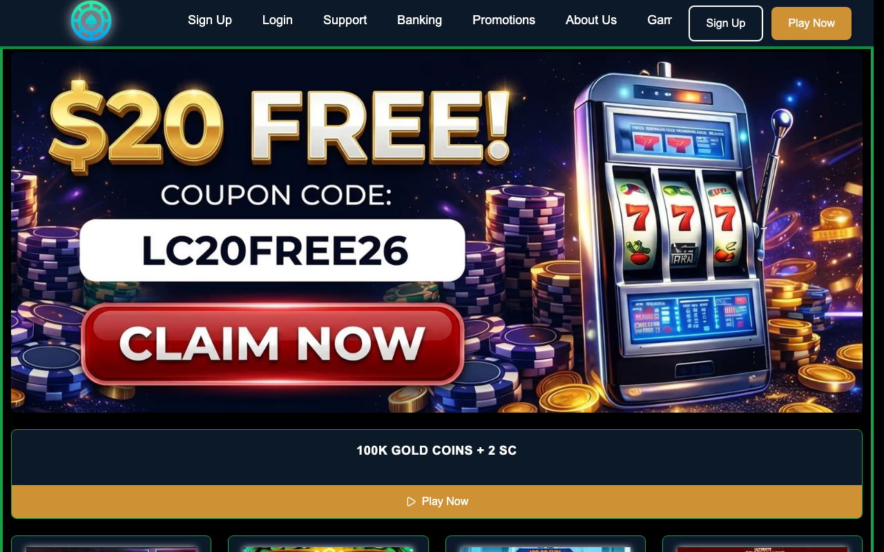 Go Go Gold casino lobby