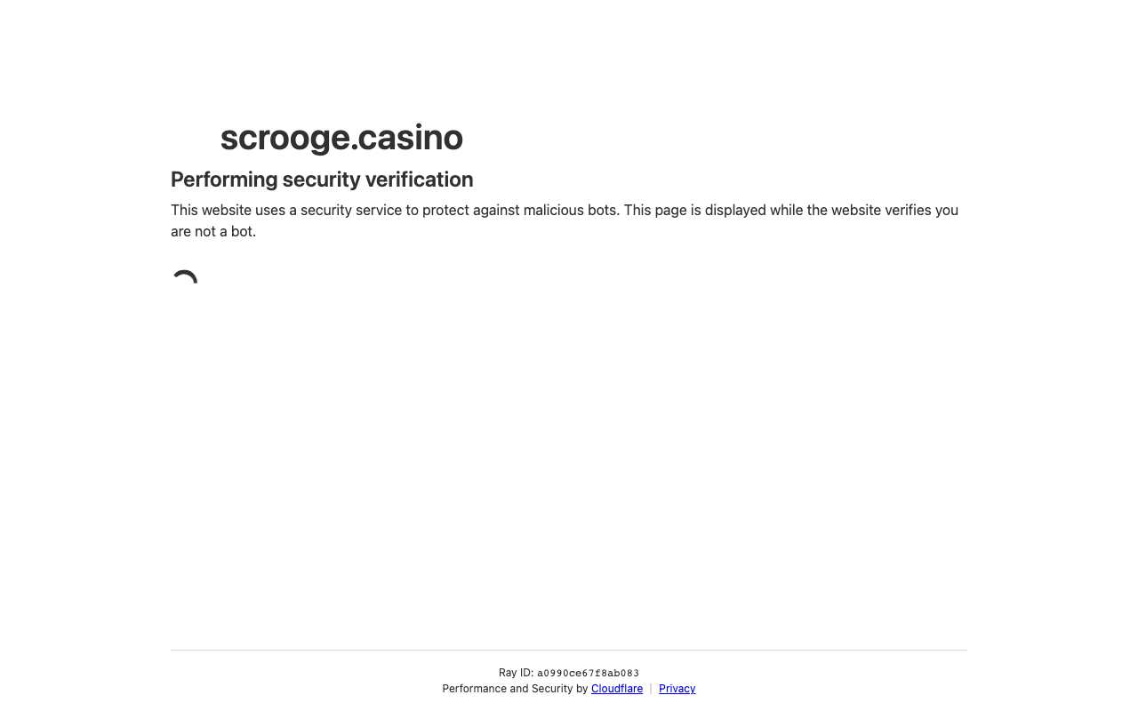 Scrooge Casino lobby