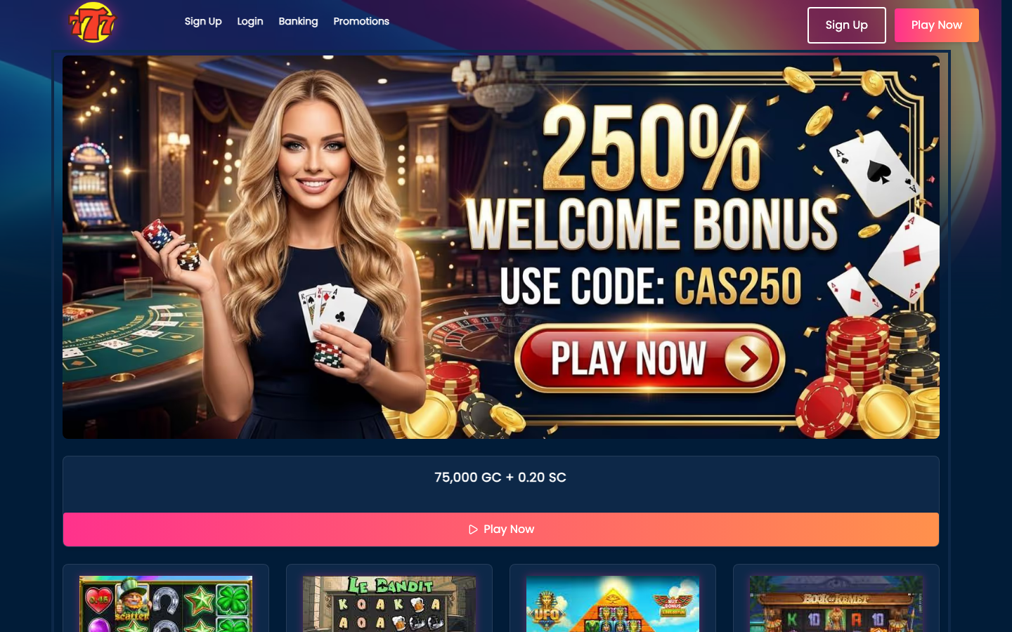 Winera casino lobby